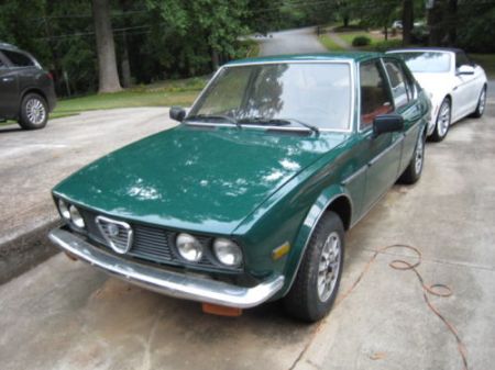 1979 Alfa Romeo Alfetta Sedan 3 left front
