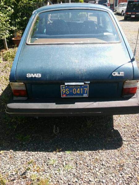 1979 Saab 900 GLE rear