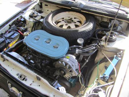 1981 Subaru GL hatchback engine