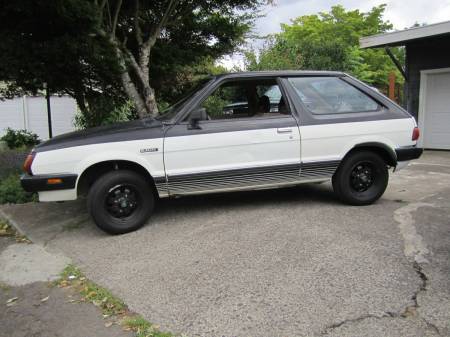 1981 Subaru GL hatchback left front
