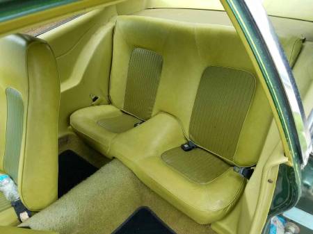 1973 Ford Pinto interior rear