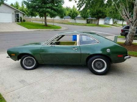 1973 Ford Pinto left rear