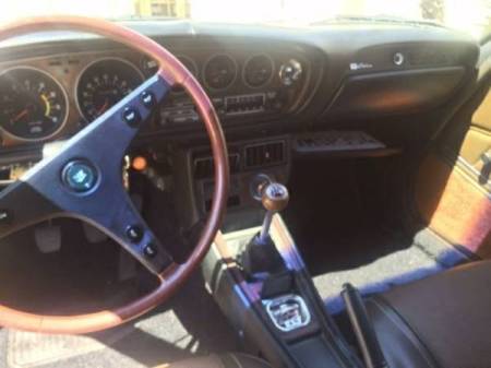 1974 Toyota Celica ST interior
